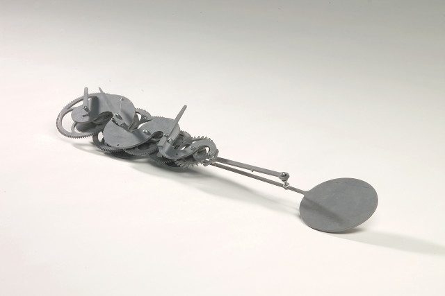 Metal gears cut on a waterjet. (Image courtesy of Flow International.)