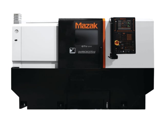 卧式车床：Mazak的QTU-200。 （图片由Mazak提供。）